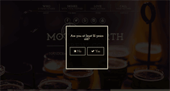 Desktop Screenshot of motherearthbrewco.com